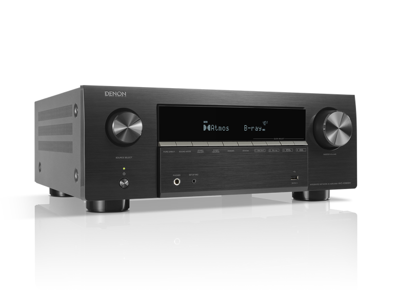 Denon AVC-X3900H 9.4 channel AV receiver, official product image from Denon