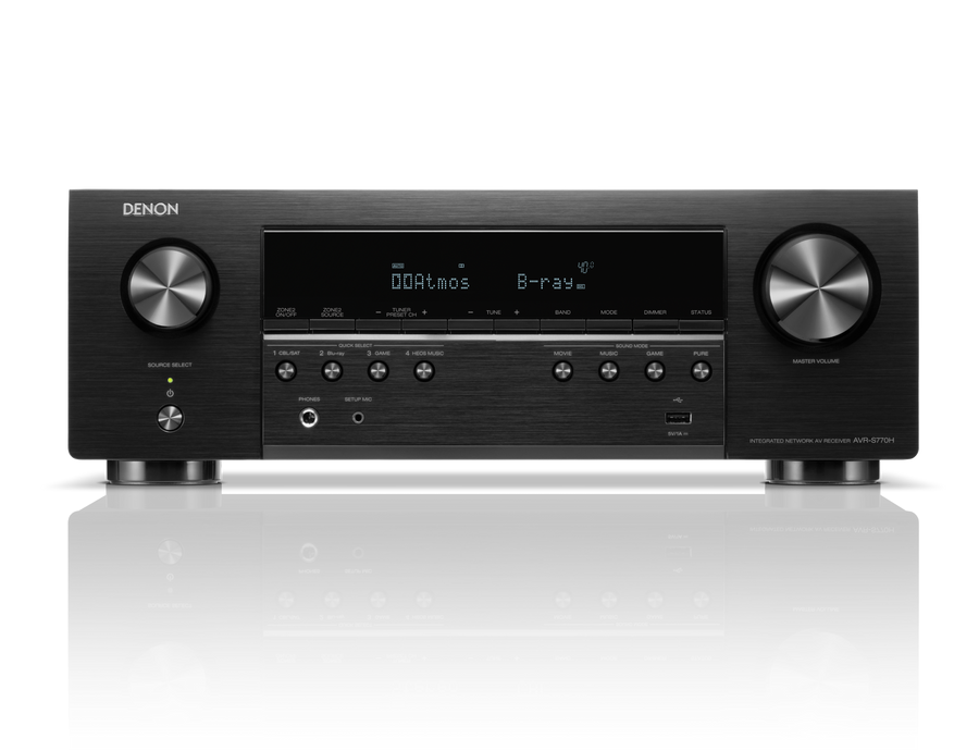 Denon AVR-S770H 7.2 Ch. 8K AV Receiver