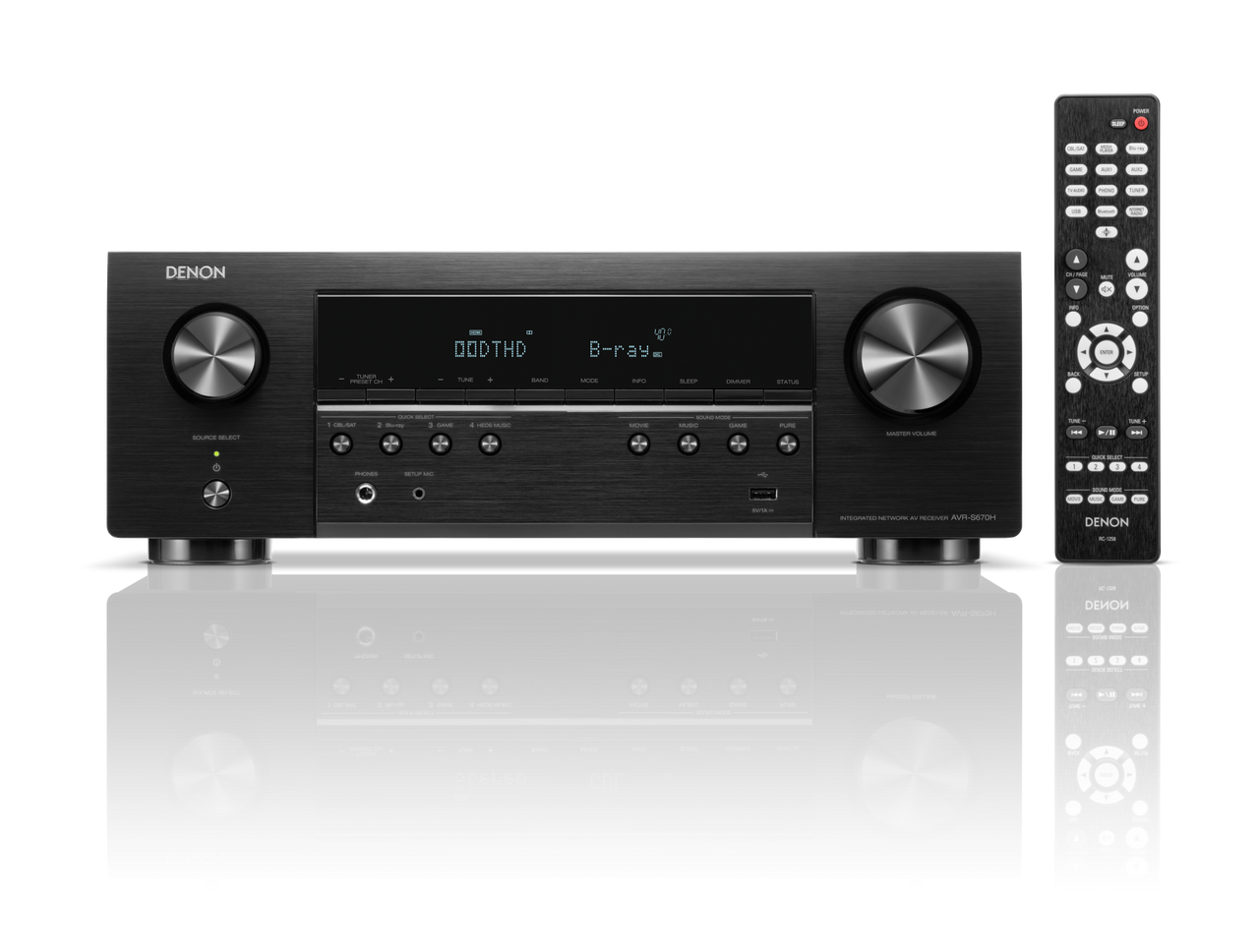 Denon AVR-S670H 5.2-Channel Network AV Receiver