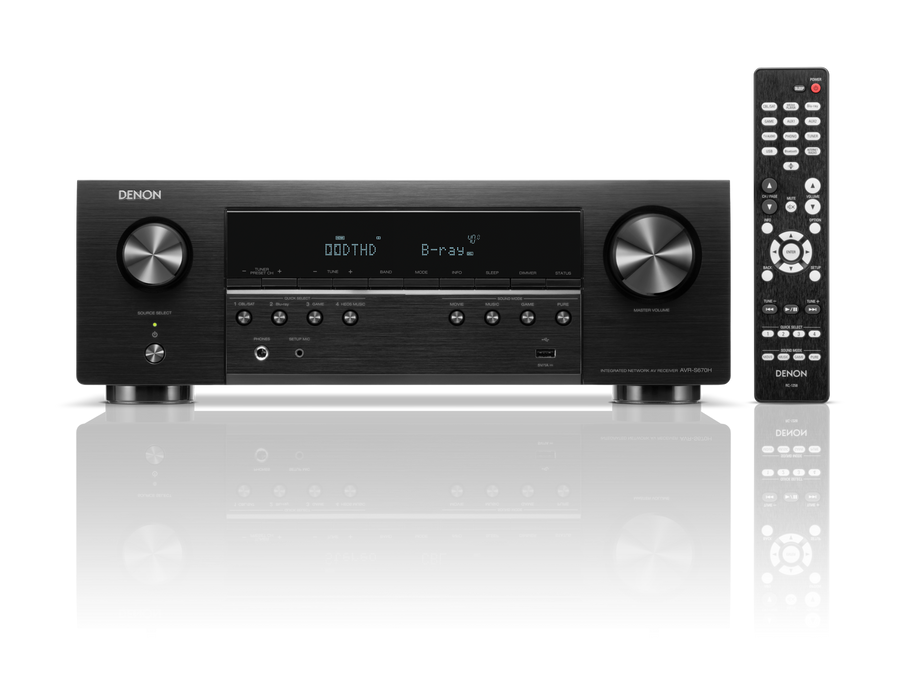 Denon AVR-S670H 5.2-Channel Network AV Receiver