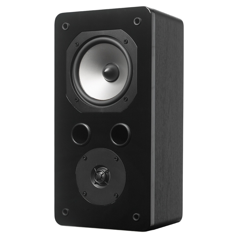 Dynavoice S-5EX Surround/LCR/Bookshelf Speakers (Black/Oak)