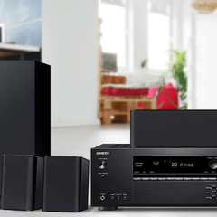 Onkyo HTS-3910 5.1-Channel Home Theater Receiver & Speaker Package