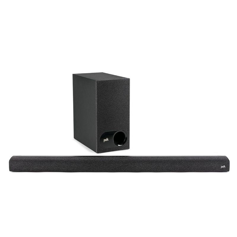 Polk audio command 2.1 store channel soundbar with wireless subwoofer