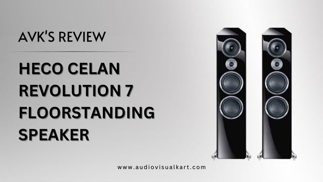 AVKβS Review: Heco Celan Revolution 7 - Elaborately Constructed Three-Way Floor-Standing Speaker for Very Detailed and Dynamic Sound