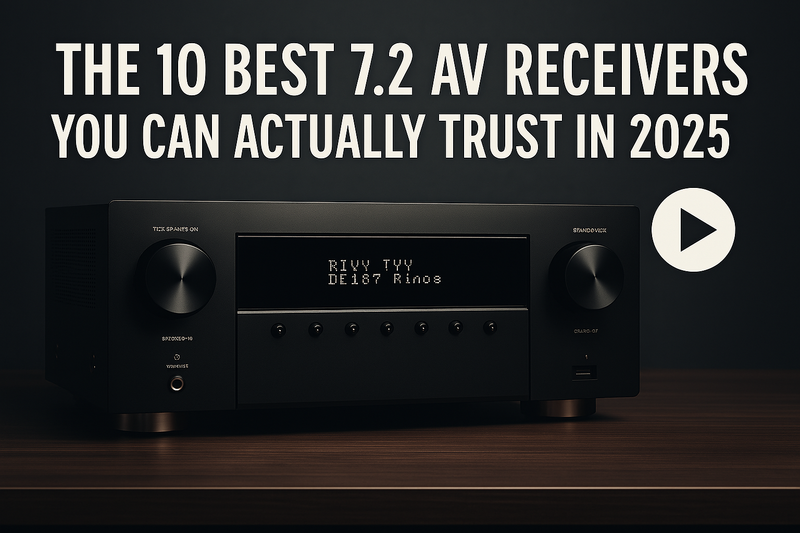 The 10 Best 7.2 AV Receivers You Can Actually Trust in 2025