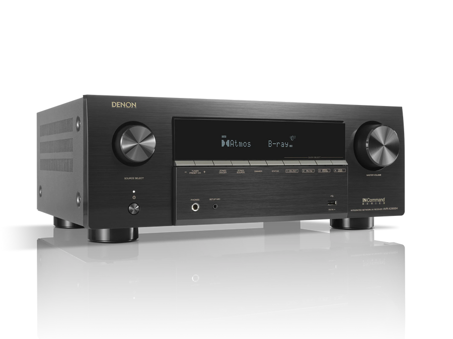 Denon AVR-X2900H AV receiver front view