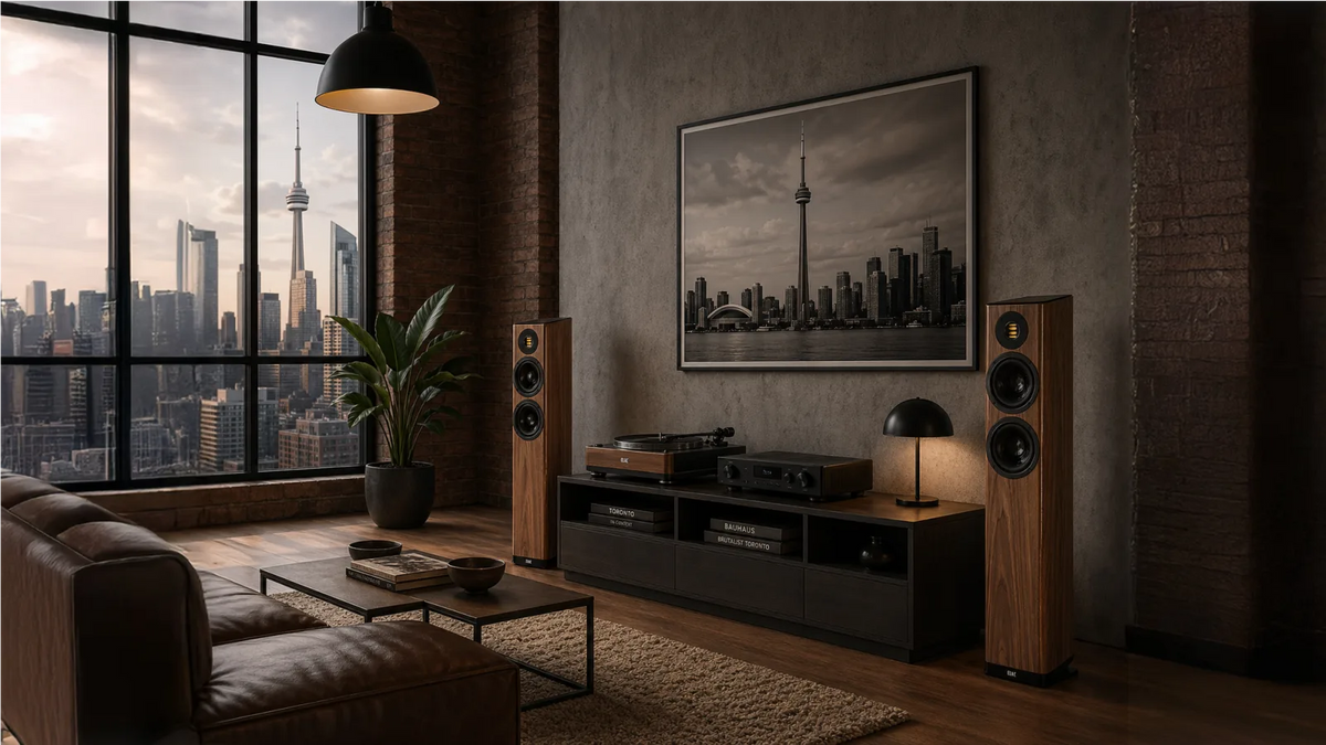 ELAC VFS 407.2 Black/White High Gloss Floorstanding Speaker