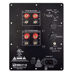 BIC Formula Series F-12 12″ Front-Firing Powered Subwoofer