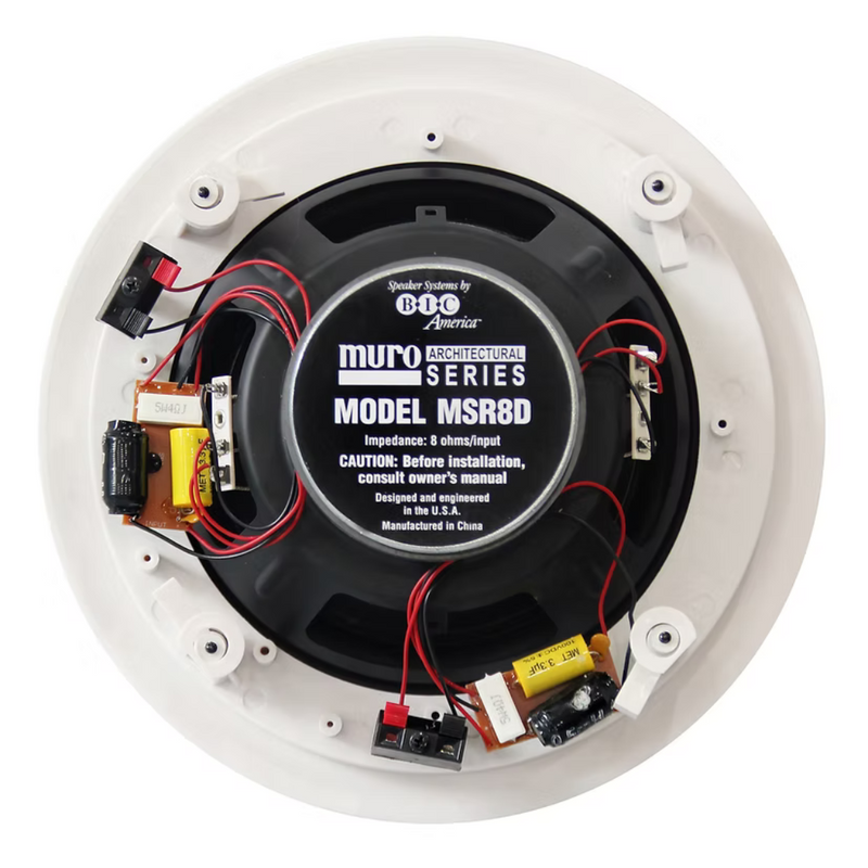 BIC MSR8D Stereo In-Ceiling Speaker