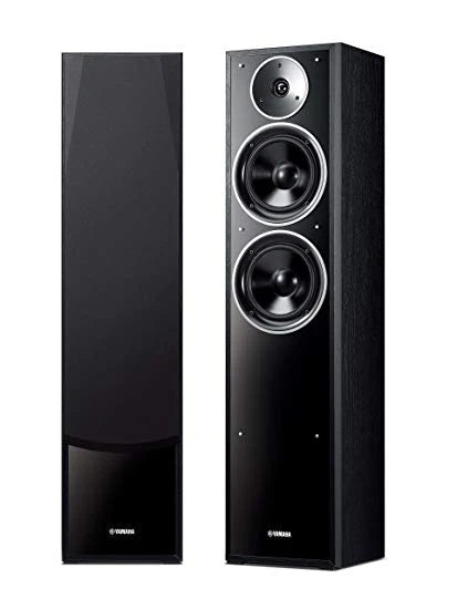 Yamaha NSF71 Tower Speakers Pair  Black