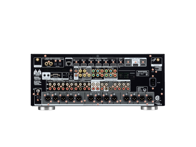 Marantz AV Separates AV7706 11.2CH 8K ULTRA HD AV SURROUND PRE-AMPLIFIER