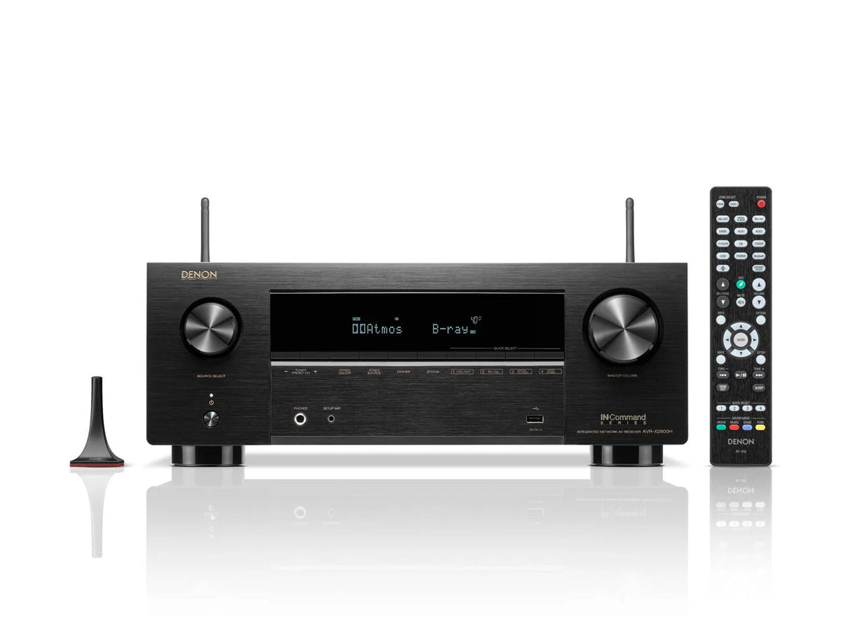 DENON AVR-X2800H 新品未通電 Denon AVR-X2800H 7.2 channel 8K AV Receiver