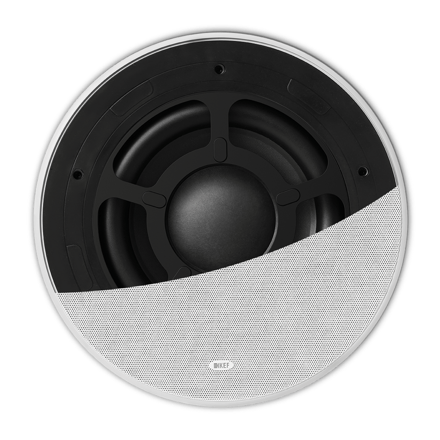 KEF Ci250RRB-THX In-Ceiling Subwoofer (Unit)
