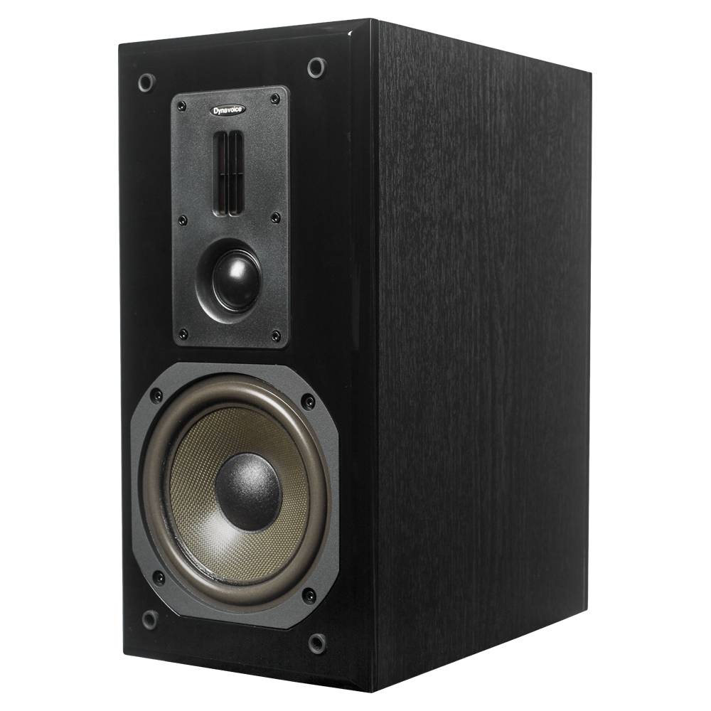 Dynavoice DM-6 Bookshelf/Surround Speakers (Black/Oak)