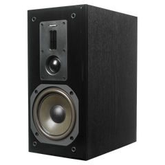Dynavoice DM-6 Bookshelf/Surround Speakers (Black/Oak)