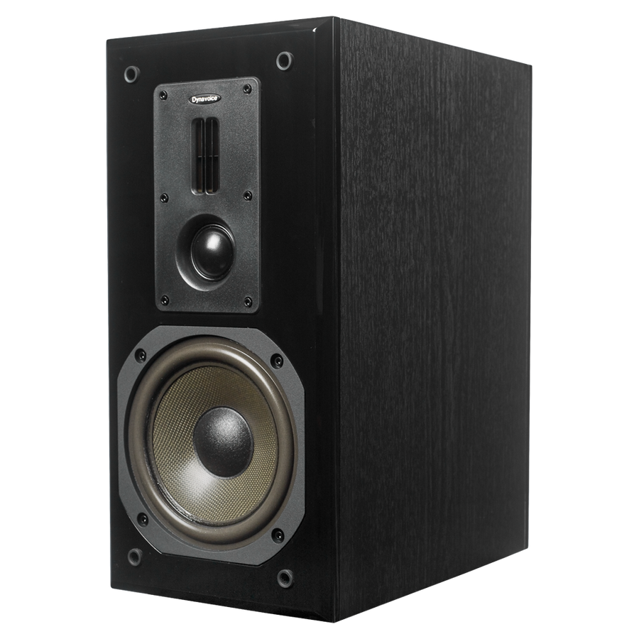 Dynavoice DM-6 Bookshelf/Surround Speakers (Black/Oak)