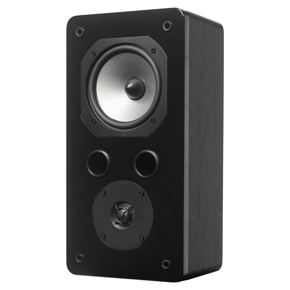 Dynavoice S-5EX Surround/LCR/Bookshelf Speakers (Black/Oak)
