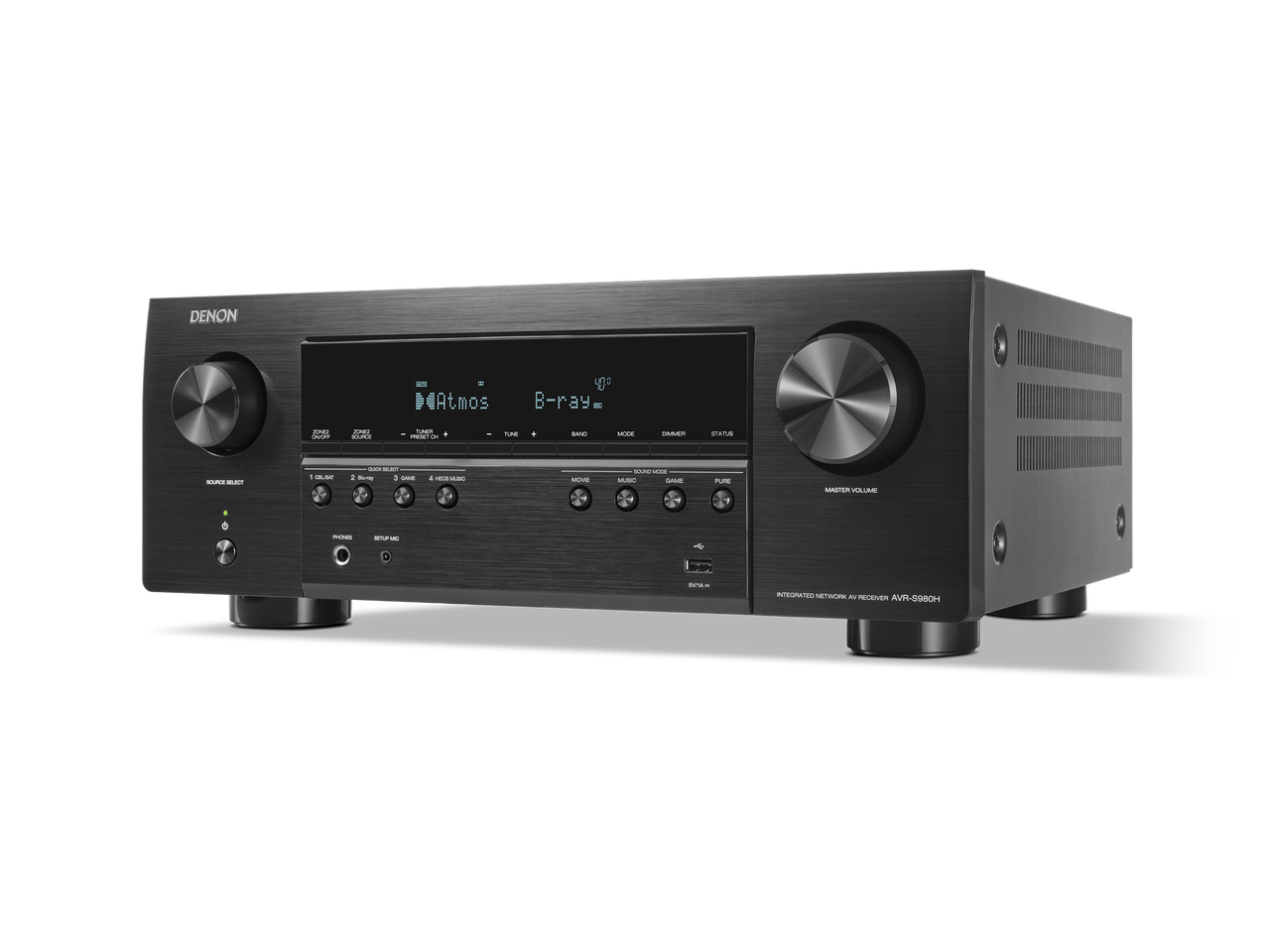 Denon AVR-S980H 7.2 Ch. 90W 8K AV Receiver