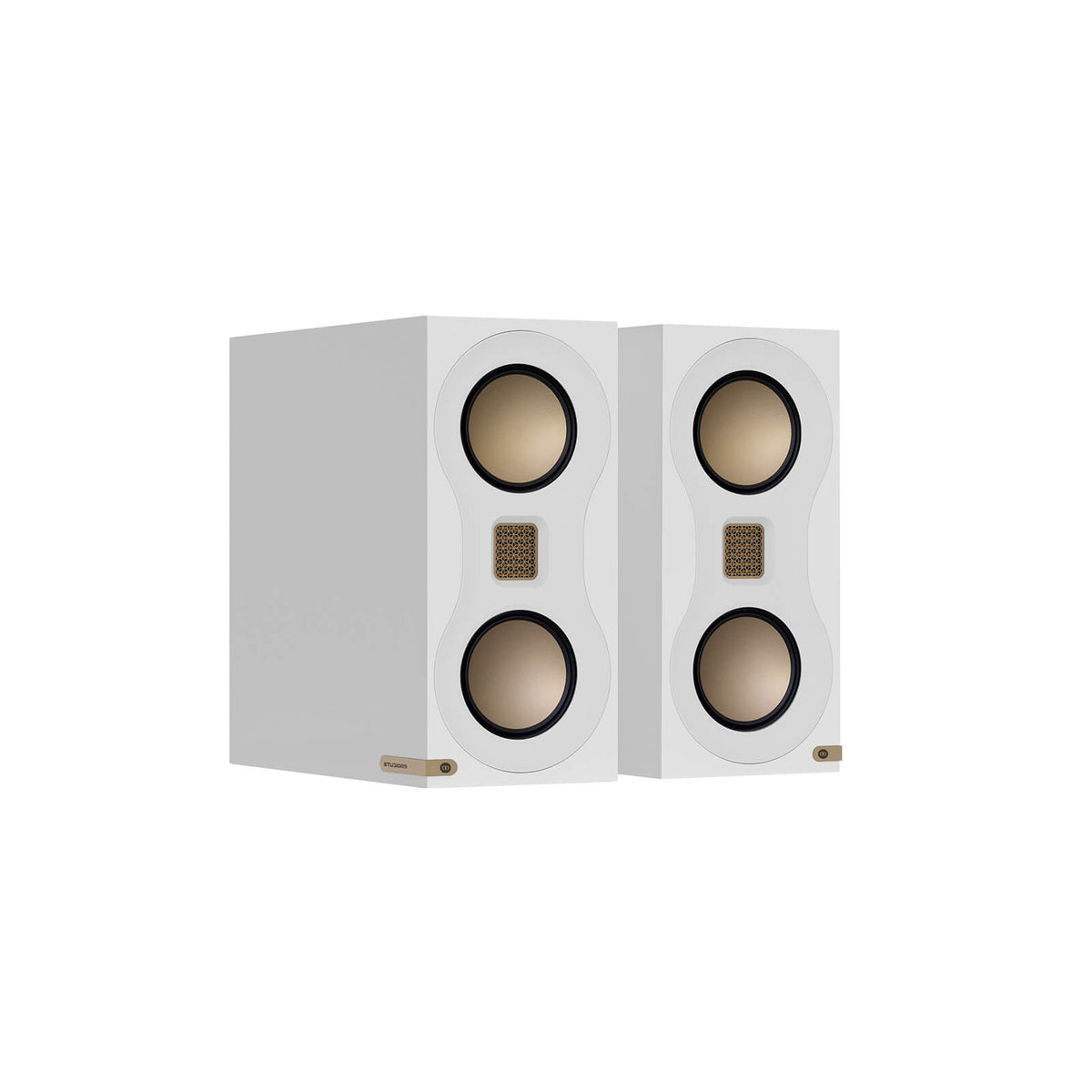 Monitor Audio Studio 89 White Bookshelf Speaker