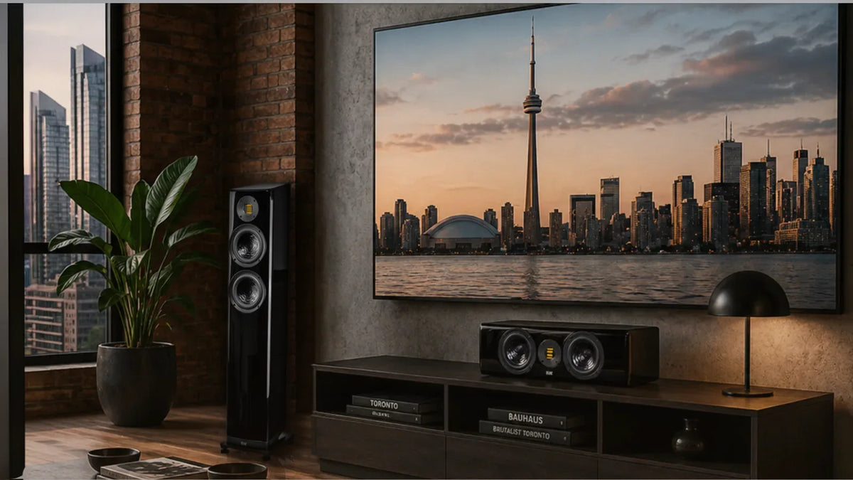 ELAC VCC 401.2 Walnut High Gloss Centre Channel Speaker