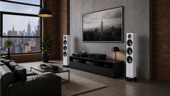 ELAC VFS 409.2 Black/White High Gloss Floorstanding Speaker