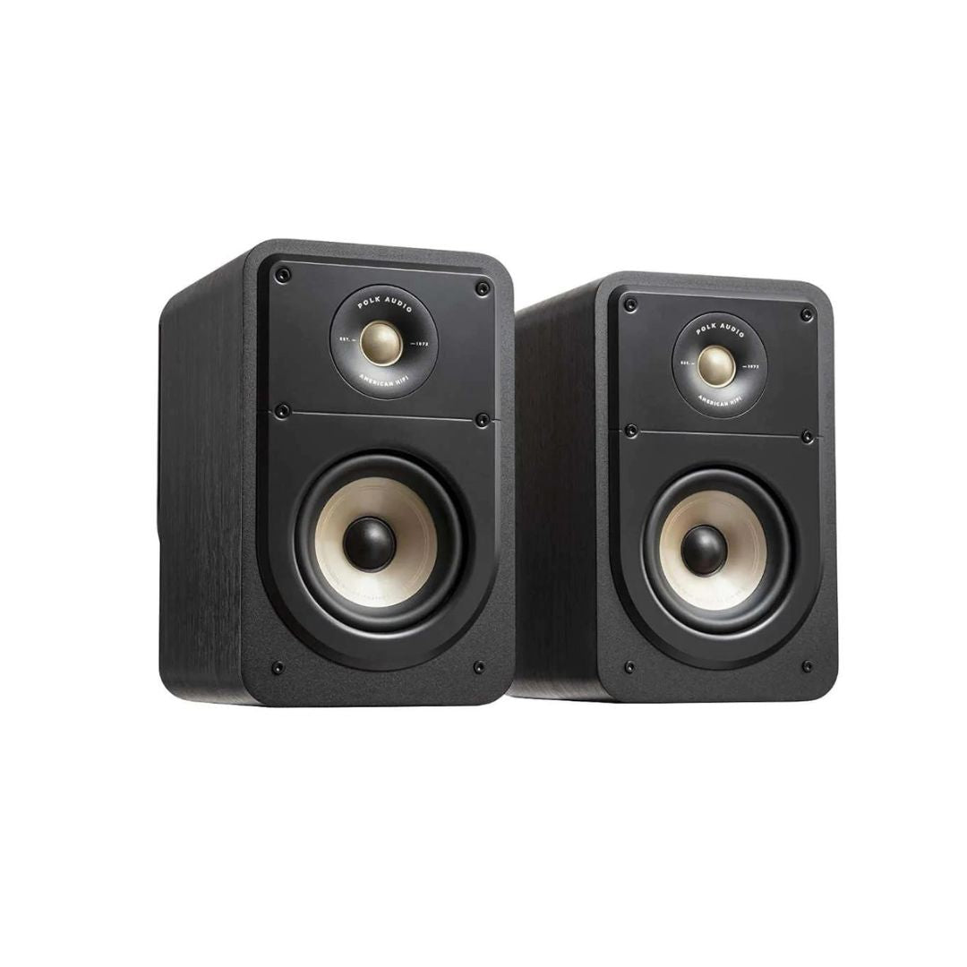 Polk Audio ES20 speakers with open girll