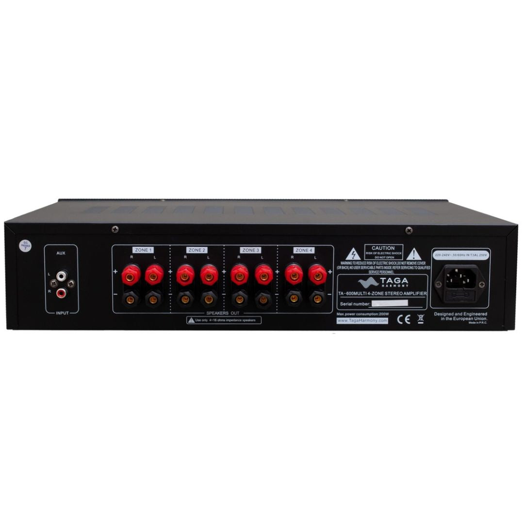 Taga Harmony TA-600 MULTI | 4 ZONES | CI Stereo Amplifier