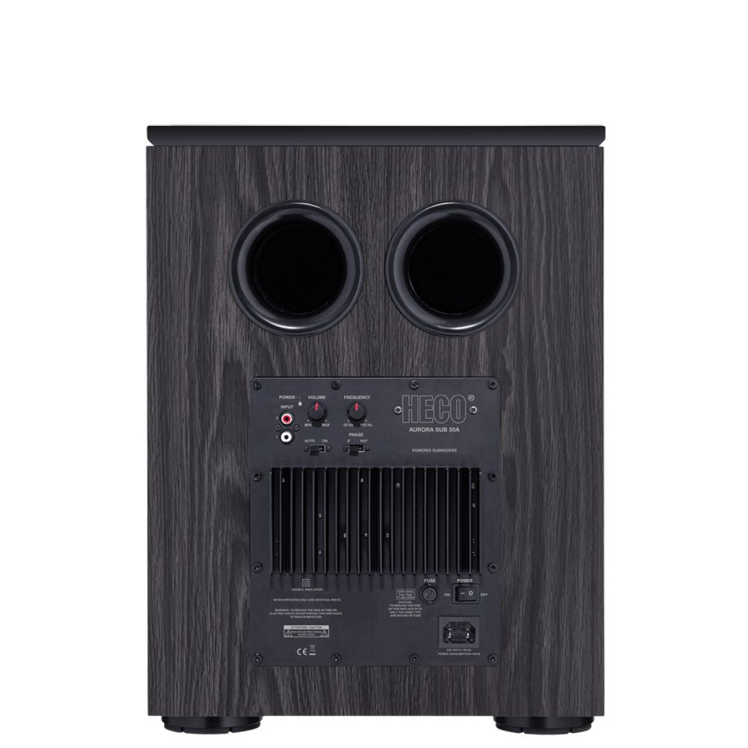 Heco Aurora Sub 30A Powered Bass Reflex Subwoofer