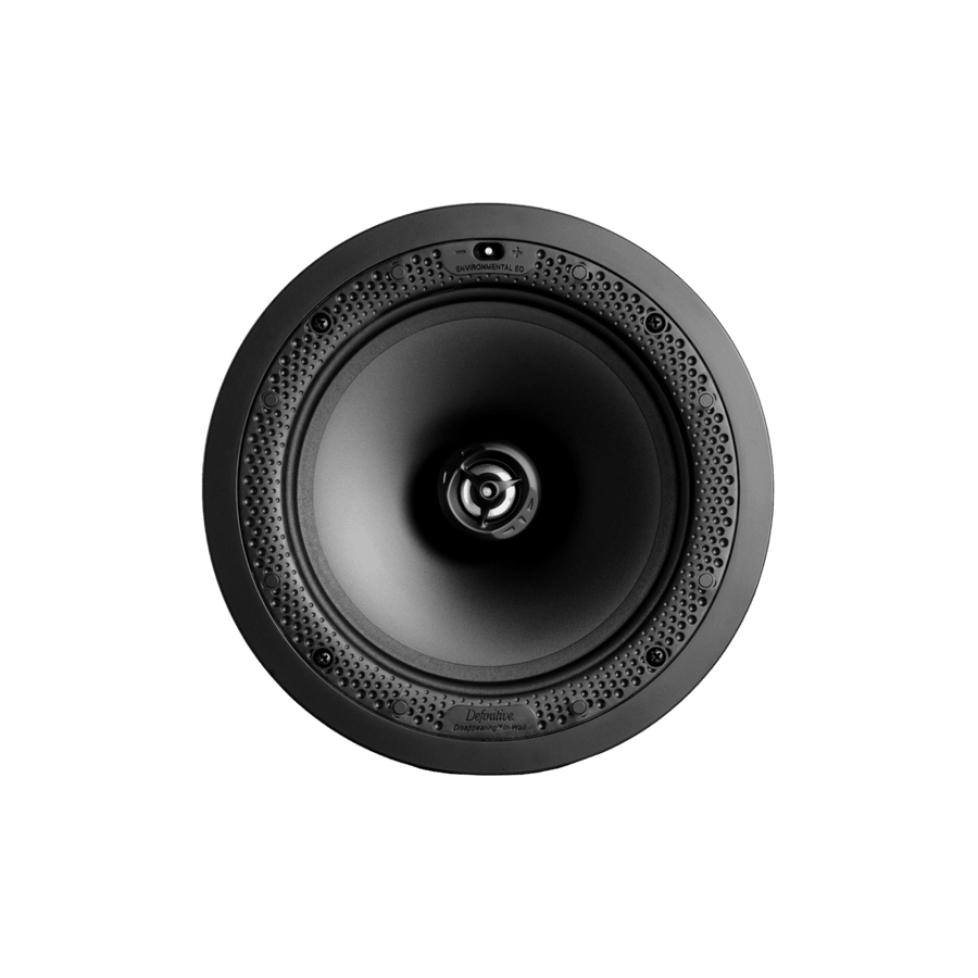 Definitive Technology DT8R Disappearing In-Wall Series 8-inch round in-ceiling Speaker (Unit)