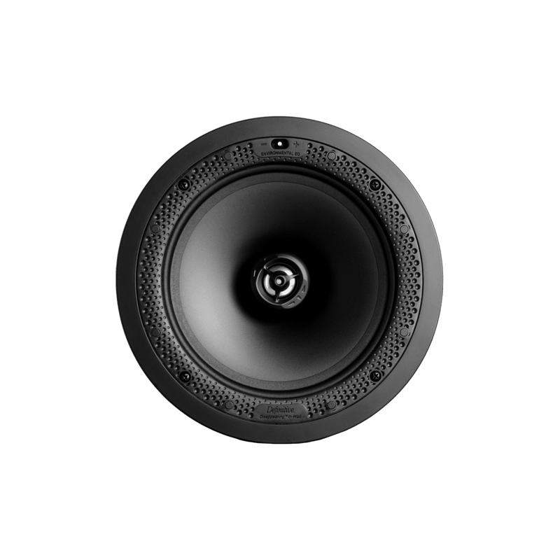 Definitive Technology DT8R Disappearing™ In-Wall Series 8-inch round in-ceiling Speaker (Unit)