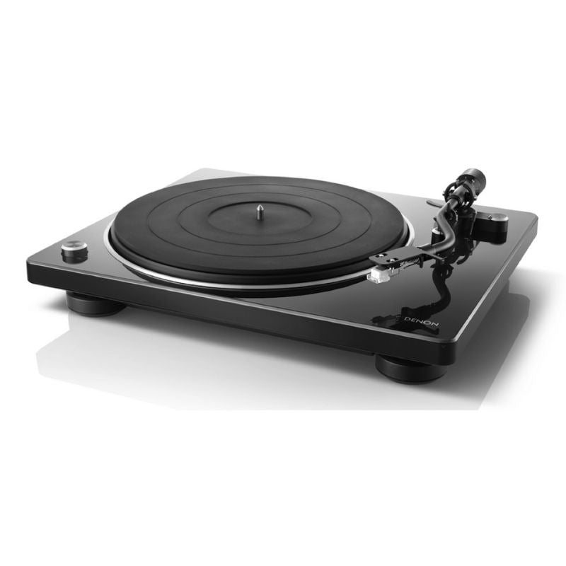 Denon DP-400 Belt Driven Turntable With Pre Installed MM Cartridge, Built In Phono Equalizer &amp; S-Type Tone Arm