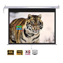 Bavit 4:3 Wall Type Projection Screen with Spring Action - Matt White Fabric 4K/Full HD & 3D Ready