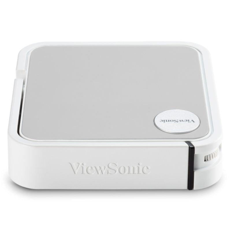 ViewSonic M1 Mini Pocket Projector - 120 Lumens | 500:1 Contrast Ratio | 2.5 Hrs Battery Backup |  Plug and Play  | JBL Speakers