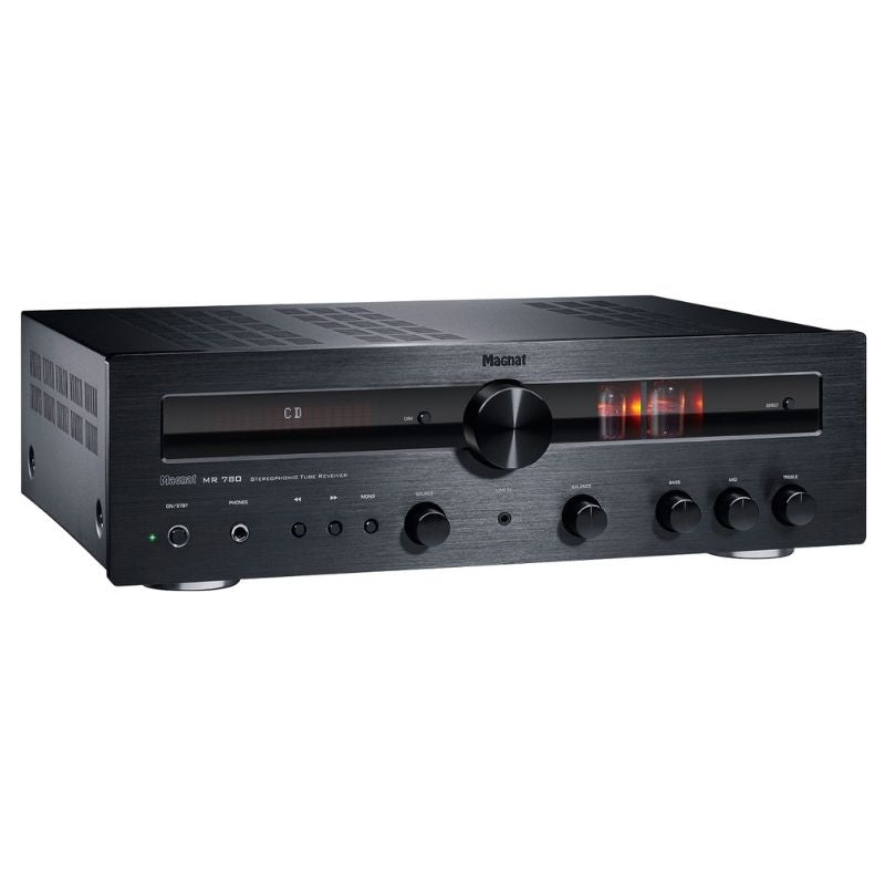 Magnat MR 780 Stereo Receiver 2 x 100 W With Bluetooth, DAB+, USB & Tube Preamp