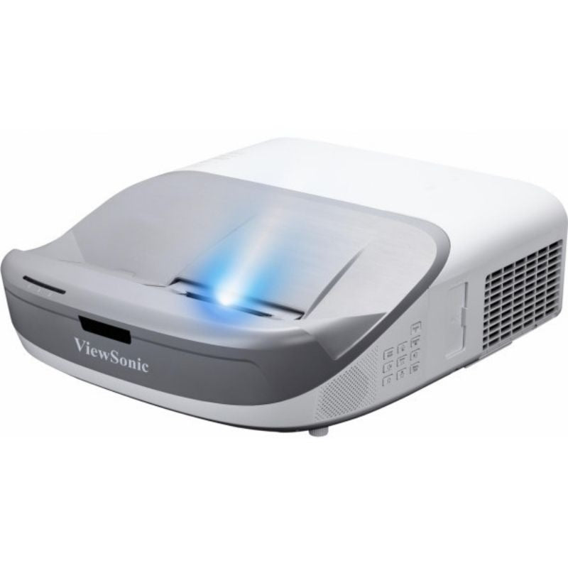 ViewSonic PX800HD Full HD Ultra  Short Throw Home Theater Projector - 2000 Lumens | 10000:1 Contrast Ratio | VGA | 2xHDMI | 1080p Native Resolution